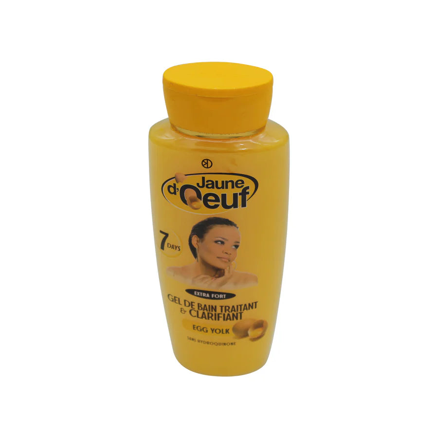 Jaune doeuf EXTRA FORT GEL DE BAIN TRAITANT & CLARIFIANT
