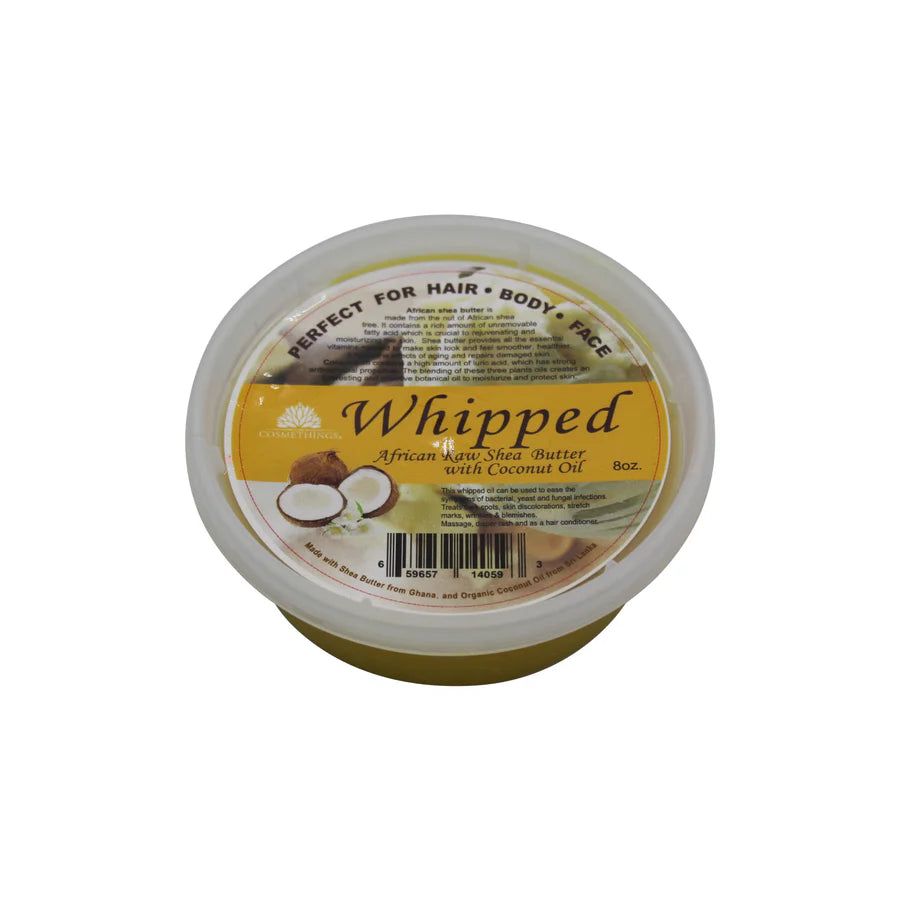 Whipped African Raw Shea Butter with Coconut Oil