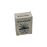 BLACK SOAP SHEA BUTTER and ALOE VERA