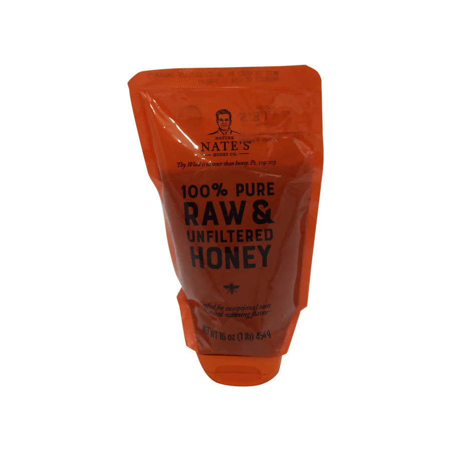 NATE'S RAW & UNFILTERED HONEY