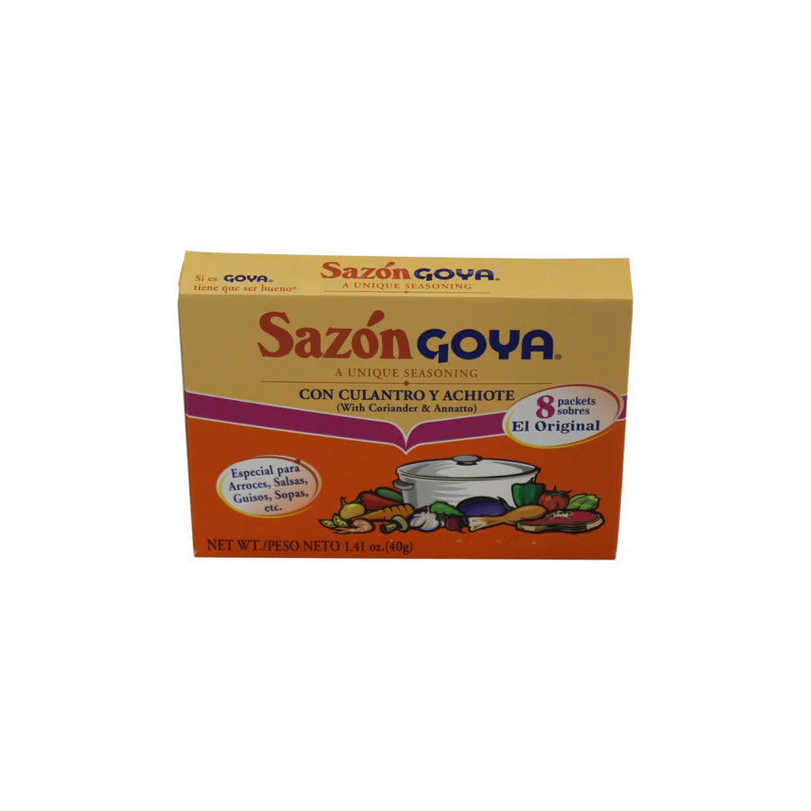 Sazón GOYA. A UNIQUE SEASONING