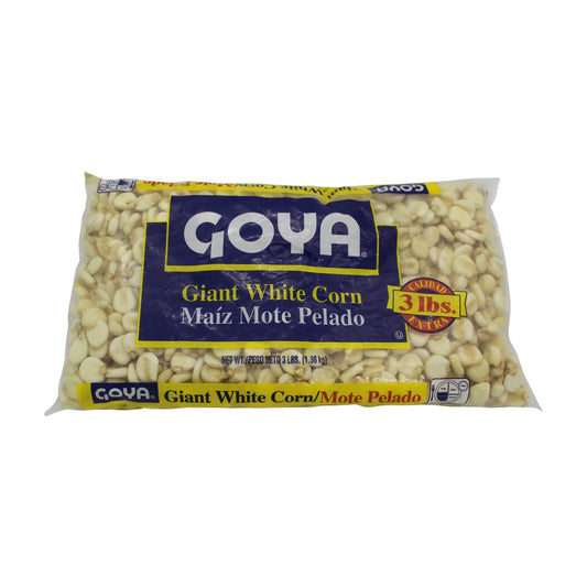 GOYA Giant White Corn Maíz Mote Pelado