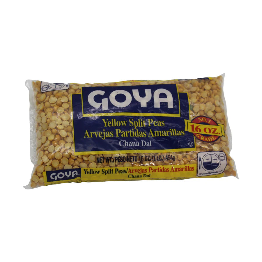 GOYA Yellow Split Peas Arvejas Partidas Amarillas Chana Dal