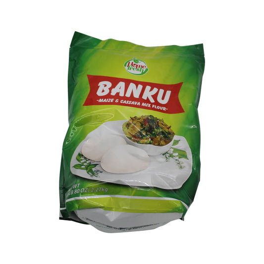 BANKU MAIZE & CASSAVA MIX FLOUR