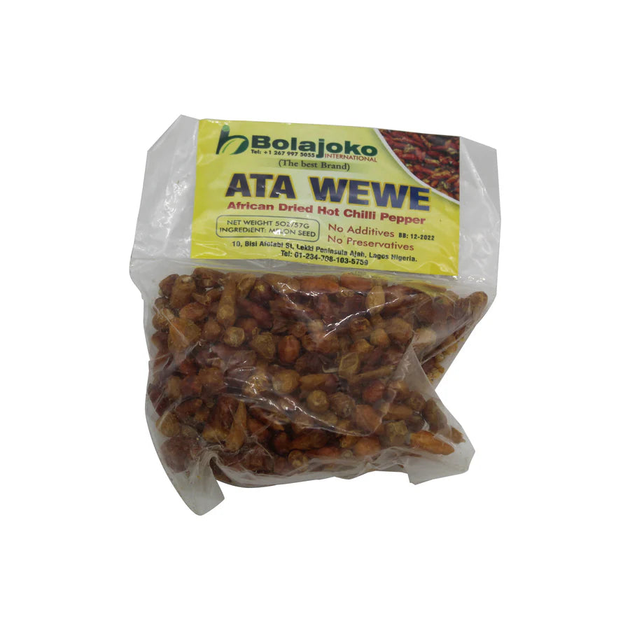 ATA WEWE African Dried Hot Chilli Pepper